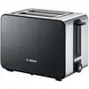 Image de Bosch TAT7203 Grille-pain 2 tranches 1050W Noir graphite