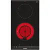 Image de Siemens ET375FFP1E Plaque de cuisson céramique 2 zones noir/acier inoxydable
