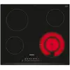 Image de Plaque Vitroceramique Siemens ET631FFP8E 7000W Noir, 4 Zones, 60 cm, Touch Control