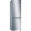 Image de Réfrigérateur et congélateur Bosch Série 2 KGN33NLEB Autoportante 282 LE Acier inoxydable