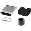 Image de Filtre de recirculation Bosch DWZ1DX1I4 pour hotte, charbon actif, 6 pièces