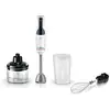 Image de Mixeur plongeant Bosch Serie 4 MSM4W221 600W blanc bol 0,6 L acier inox