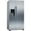 Image de Réfrigérateur Américain Bosch KAD93AIDP No Frost 178 cm 562 L D Inox Distributeur d'eau et glaçons
