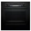 Image de Four Encastrable Bosch HBA574BB3 Pyrolyse Hydrolyse 71L 60cm A+ Gril Noir