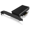 Image de Carte d'interface ICY BOX IB-PCI214M2-HSL PCIe 4.0 M.2 Noir Passif