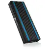 Image de Boîtier SSD ICY BOX IB-1824ML-C31 M.2 Aluminium Noir RGB