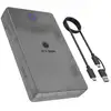 Image de Caja PC Icy Box Spade Base 388 2.5/3.5" Plastique Noir Transparent USB-C
