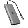 Image de Station d'accueil ICY BOX IB-DK4061-CPD USB-C 100W HDMI Ethernet Gris