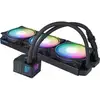 Image de Refrigeration Liquide Alphacool Pro Aurora 420 420mm 3 Ventilateurs RGB adressables