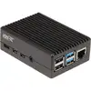 Image de Joy-It Boitier Aluminium Noir Compatible Raspberry Pi 4B
