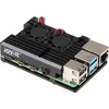 Image de Joy-It RB-ALUcaseP4+07FAN Armor Case Block Actif pour Raspberry Pi 4 B