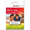 Image de Clé USB AgfaPhoto 8 Go USB 2.0 Vitesse de Lecture 15MB/s Écriture 5MB/s