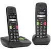 Image de Gigaset E290A Téléphone sans fil Duo Noir