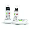 Image de Téléphone sans fil Gigaset E290A Duo Blanc avec répondeur et grandes touches