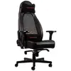 Image de Noblechairs Icon Chaise rembourrée Noir/Rouge
