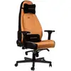 Image de Noblechairs Icon Chaise de jeu en cuir véritable Cognac/Noir