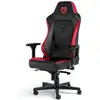 Image de noblechairs NBL-HRO-PU-MSE chaise de jeu Chaise de jeu sur PC Siège rembourré Noir, Rouge