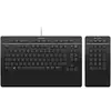 Image de 3Dconnexion Keyboard Pro with Numpad clavier Bureau USB + RF Wireless + Bluetooth AZERTY Français Noir