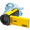 Image de Caméscope EasyPix Aquapix WDV5630 13 MP 4K Ultra HD 3" Jaune