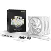 Image de Soyez silencieux! Light Wings White PWM Pack de 3 ventilateurs blancs 120 mm