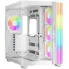 Image de Soyez silencieux! Tour Midi LIGHT BASE 600 LX ARGB ATX Double Verre Trempé USB-C Blanc