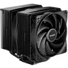 Image de Refroidissement Air Be quiet Socket AM4 AM5 LGA1700 120mm Pure Rock Pro 3 Black Dual Fan