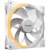 Image de Soyez silencieux ! Ventilateur supplémentaire ultra-silencieux Light Wings 140 mm 650-1 500 RPM ARGB Reverse White