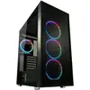 Image de Boîtier PC Gaming LC-Power Black_Wanderer_X avec Verre Trempé