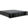 Image de Serveur Inter-Tech 2U-2098-SK Rack 2U Micro ATX Mini-ITX Acier Noir
