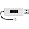 Image de Clé USB MediaRange MR914 8GB USB-A 3.2 Gen 1 coulissante noir argent