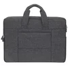 Image de Rivacase Lantau 8831 Mallette Noir/Gris pour Ordinateur Portable jusqu'à 15,6"