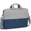 Image de Rivacase Prater 7532 Mallette Gris/Bleu pour Ordinateur Portable jusqu'à 15,6"