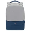 Image de Rivacase Prater 7562 Sac à dos pour ordinateur portable jusqu'à 15,6" Gris/Bleu