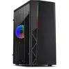Image de Boîtier PC Inter-Tech B-02 RGB Tour Noir ATX micro ATX Acrilique