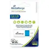 Image de Clé USB MediaRange MR974 64GB USB 2.0 Glissante Bleu Blanc