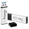 Image de Clé USB MediaRange MR1905-1 1TB USB 3.2 Gen1 400MB/s aluminium noir argent