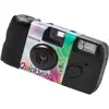 Image de Appareil photo analogique jetable Fujifilm 135 mm 32 mm avec flash intégré, noir