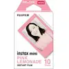 Image de Papier photo Fujifilm Instax Mini limonade rose pour appareils photo Instax Mini