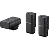 Image de Microphone Sony ECM-W3 Bluetooth/USB-C cardioïde double canal avec filtre anti-vent