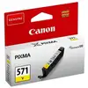 Image de Cartouche d'encre Canon CLI-571 Jaune 7 ml pour imprimantes Pixma