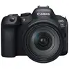 Image de Appareil photo numérique compact Canon EOS R6 Mark II 24,2 MP, zoom optique 4x, capteur CMOS, Wi-Fi, écran tactile, RF 24-105 mm f/4 L IS USM