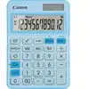 Image de Calculatrice Canon LS-125KB Bleu 12 chiffres Bureau Batterie Solaire