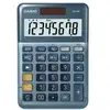 Image de Casio Ms-80e Calculatrice de bureau 8 chiffres Tx +/- Double zéro clé couleur bleue