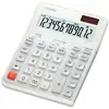 Image de Calculatrice Casio DE-12E-WE 12 chiffres Bureau Solaire Batterie Blanche