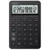 Image de Calculatrice de bureau Casio MS-200DQ 12 chiffres Alimentation mixte Noir