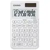 Image de Calculatrice de poche Casio SL-1000SC-WE 10 chiffres solaire blanche