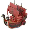 Image de Maquette Kuja Pirates Ship Bandai Hobby Grand Ship Collection 15 cm One Piece