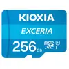 Image de Kioxia Exceria MicroSDXC 256 Go UHS-I U1 Classe 10 + Adaptateur SD