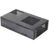 Image de SilverStone ML05 Mini-ITX Boîtier HTPC Métal Noir USB 3.2 Gen 1 Audio