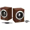 Image de Haut-parleurs Genius 2 voies filaires 6 W avec contrôle rotatif et USB